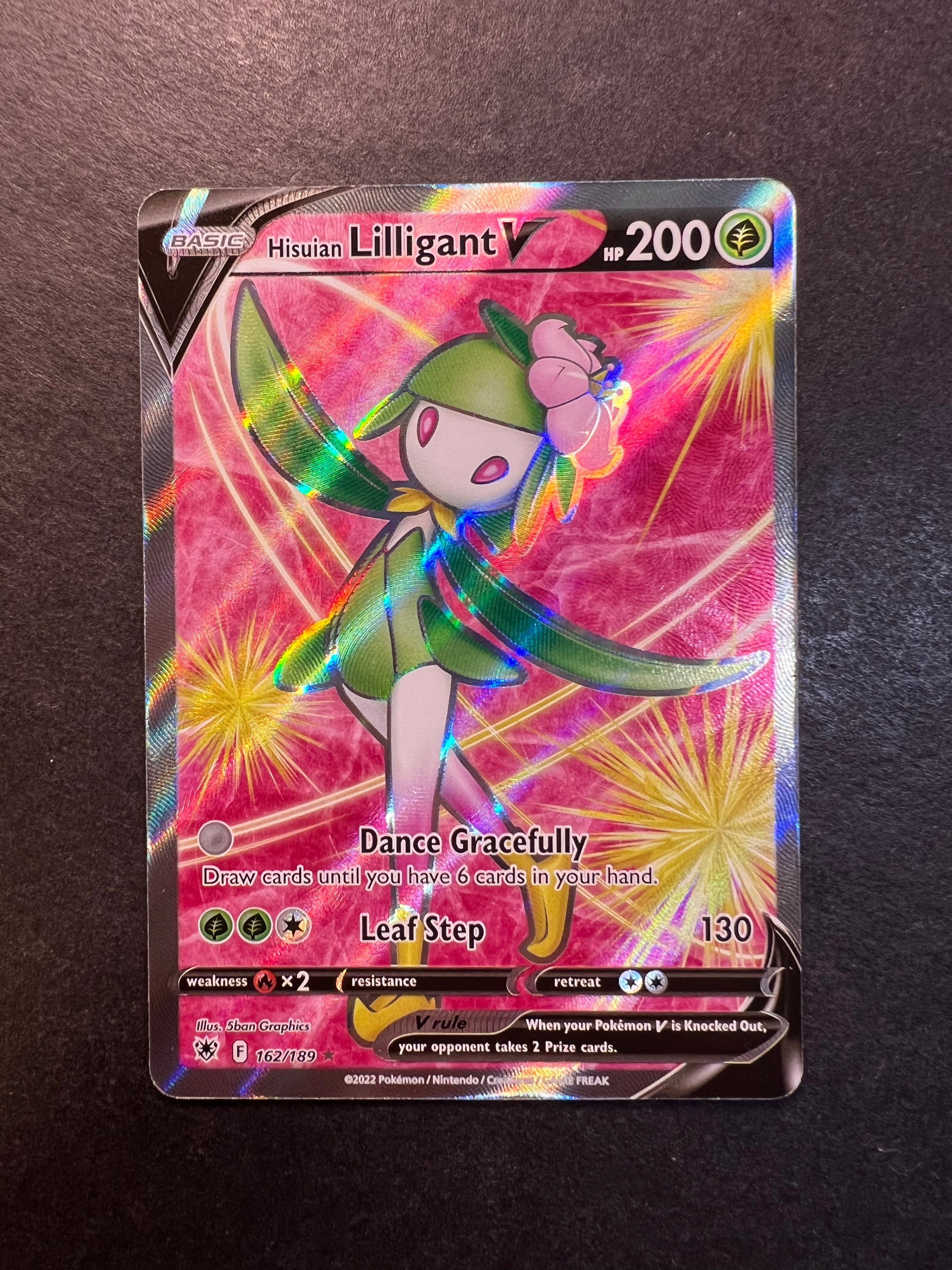 Hisuian Lilligant V - 162/189 Full Art Ultra Rare - Astral Radiance JAB Games13 Hisuian Lilligant V - 162/189 Full Art Ultra Rare - Astral Radiance JAB Games13