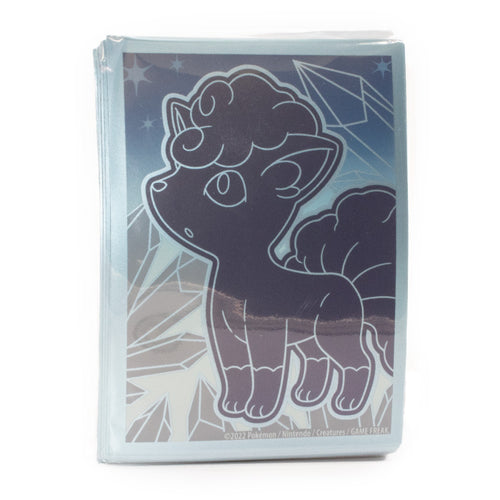 Pokemon Official Silver Tempest Alolan Vulpix Sealed Card Sleeves - (65 Sleeves)